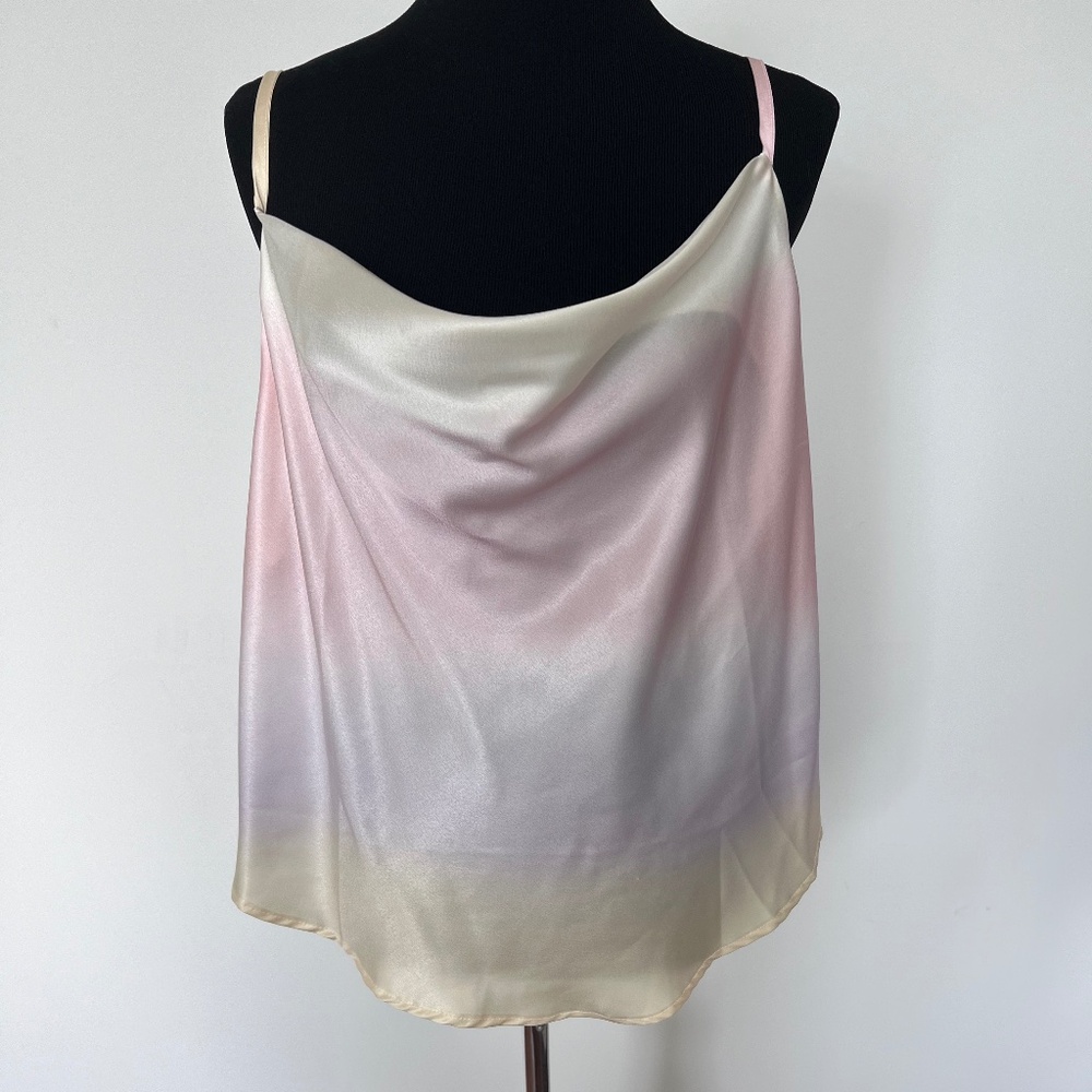 Cowl Neck Satin Top (NWT)
